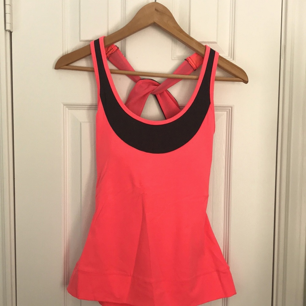 Lucy cross cords back athletic top